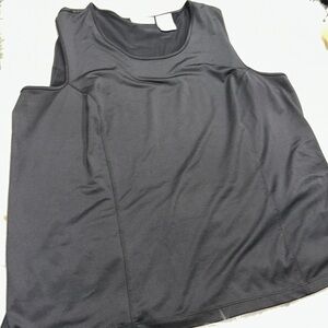 Worthington black Sleeveless Relaxed Tank Top size 1X